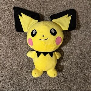 Pokemon Build A Bear Pichu Baby Pikachu Evolution Plush No Sound